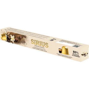 Sirius Kahve Sirius Premium Vanilya Aromalı Kapsül Kahve (Nespresso Uyumlu) - 10 Adet