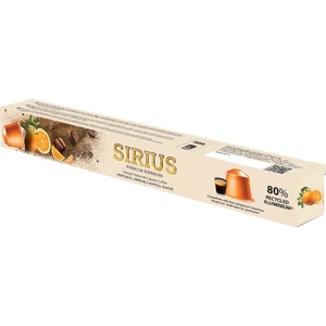 Sirius Kahve Sirius Premium Portakal Aromalı Kapsül Kahve (Nespresso Uyumlu) - 10 Adet