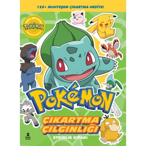 Pokémon - Bulbasaur Çıkartma Çılgınlığı Etkinlik Kitabı