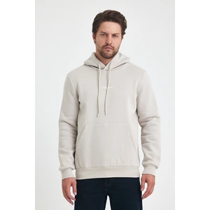 3 İp Şardonlu Kapuşonlu Baskılı Cepli Sweatshirt 5281