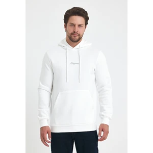 3 İp Şardonlu Kapuşonlu Baskılı Cepli Sweatshirt 5281