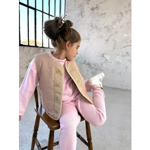 Eyc Baby  Dolgulu ve Astarlı Bebek/çocuk Kapitone Yelek