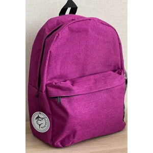 Nemo Group Unisex Fuşya Sırt Çantası Okul Çantası Seyahat Çantası Su Itici Kumaş Spor Çantası 40X30X15CM 18LT