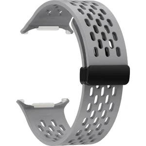 Samsung Galaxy Watch Ultra 47MM Kordon Kayış Silikon Mıknatıslı D-Buckle