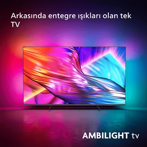 The One 75PUS8909/12 75'' 189 Ekran Uydu Alıcılı 4K Ultra HD Smart  Ambilight LED TV