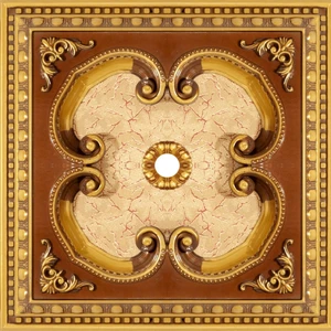 Pazar Dolu Kare Saray Tavanlar (60 cm x 60 Cm)