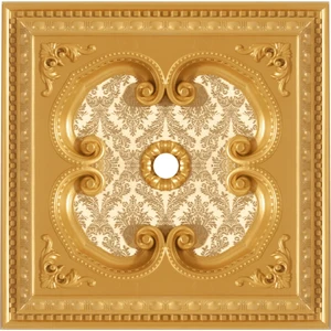 Pazar Dolu Kare Saray Tavanlar (60 cm x 60 Cm)