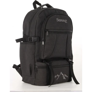 Strong Bag Strong Unisex Kanvas Kumaş Laptop Bölmeli Outdoor Sırt Çantası Dağcı Sırt Çantası ESCP01