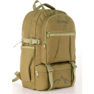 Strong Bag Strong Unisex Kanvas Kumaş Laptop Bölmeli Outdoor Sırt Çantası Dağcı Sırt Çantası ESCP01
