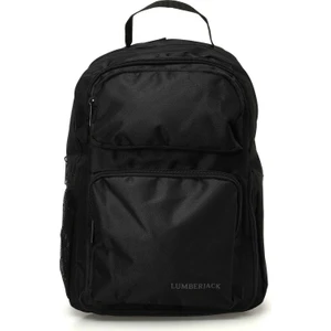 Two Pocket Bpck 4pr Siyah Erkek Sırt Çantası