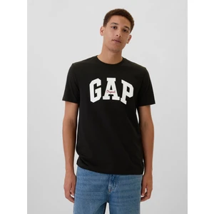 Erkek Siyah Everyday Soft Gap Logo T-Shirt
