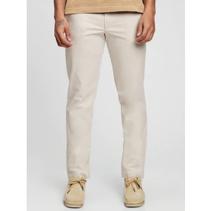 Erkek Bej GapFlex Slim Fit Khaki Pantolon