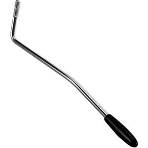58MMBK 5.8 mm Elektro Gitar Tremolo Kolu Krom - Siyah Uçlu