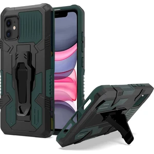 Apple iPhone 11 Uyumlu Zırh Tank Kılıf Yüksek Koruma