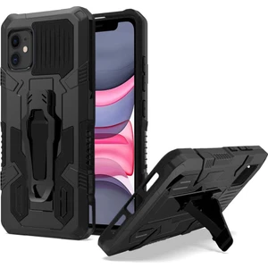 Apple iPhone 11 Uyumlu Zırh Tank Kılıf Yüksek Koruma