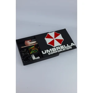 Umbrella Corporation - Resident Evil - Çok Amaçlı Düzenleyici - Organizer - 20 cm   x  16 cm   x  2.5 cm