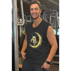 Kolsuz Spor T-Shirt Tank Top Spor Atlet Fitness Atlet