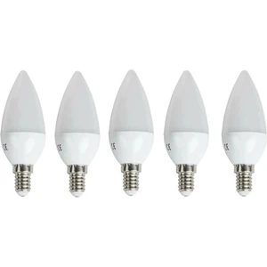 7W E14 Duy LED Mum Ampul Beyaz Renk 6500 Kelvin 630 Lümen 5 Adet