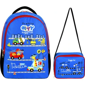 Traffic Araba Ilkokul ve Beslenme Çantası Seti