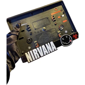 Nirvana Lüx Motosiklet Pleksi Plakalık