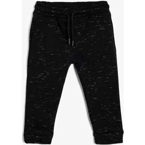 Jogger Eşofman Altı Beli Bağlamalı Pamuklu