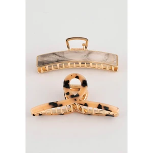 2'li Leopar Desenli Mandal Toka D4860AXNS
