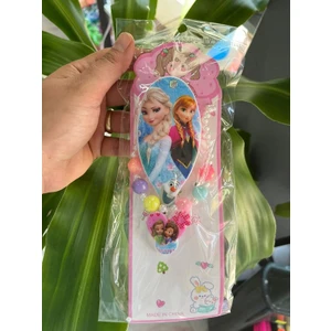 EyER Shoping Elsa ve Anna Kolye Tarak Set Küçük Boy Çocuklar Için