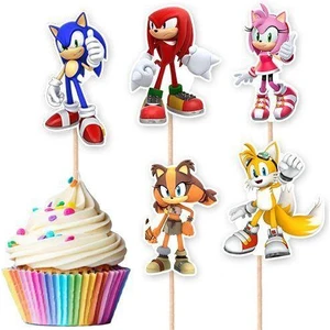 Parti Dükkanım Sonic Boom Şekilli Kürdan 10 Adet