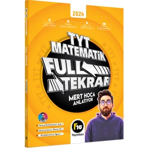 F10 Yayınları TYT Matematik Full Tekrar Video Ders Kitabı