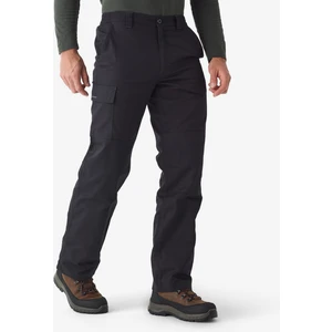 Solognac Erkek Kışlık Kargo Avcı Pantolonu 0 °C - Siyah - Avcılık ve Doğa Gözlemi - 100