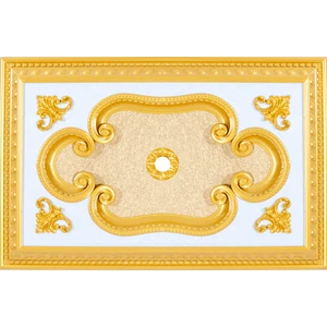Pazar Dolu Dikdörtgen Saray Tavanlar (60 cm x 90 Cm)