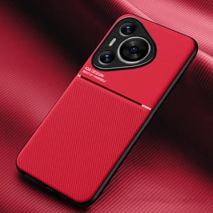 Huawei Pura 70 Araba Manyetik Emme Şerit Cep Telefonu Kılıfı (Yurt Dışından)