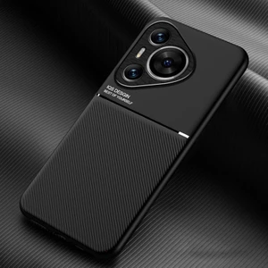 Huawei Pura 70 Pro Plus Araba Manyetik Emme Şerit Cep Telefonu Kılıfı (Yurt Dışından)
