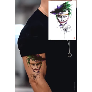 BP Tattoo Joker Büyük Boy Geçici Dövme