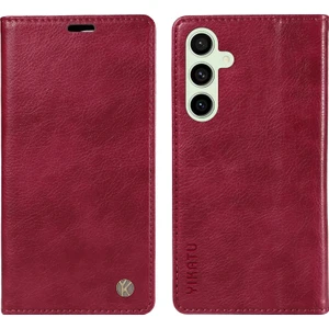 Samsung Galaxy S24 Fe Litchi Doku Deri Cüzdan Kapaklı Telefon Kapağı (Yurt Dışından)