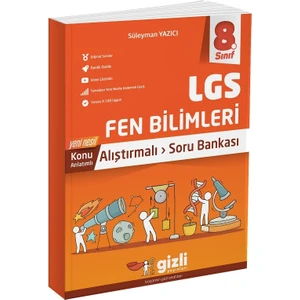 Gizli Yayınları 8. Sınıf Lgs Fen Bilimleri Alıştırmalı Soru Bankası