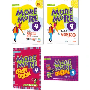 Kurmay Yayınları 4.Sınıf English Practice + Work + Craft Book + Readers