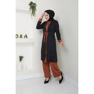 Tunik Pantolon Ikili Tesettür Takım 2702