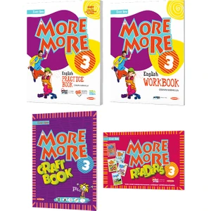 Kurmay Yayınları 3.Sınıf English Practice + Work + Craft Book + Readers