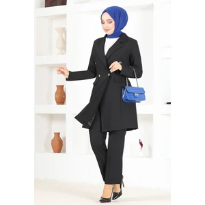 Ayşe Melek Tasarım Blazer Ceketli Takım 2605