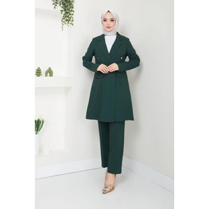 Ayşe Melek Tasarım Blazer Ceketli Takım 2605