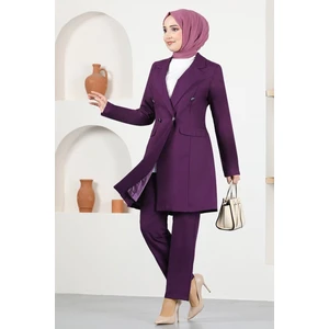 Ayşe Melek Tasarım Blazer Ceketli Takım 2605
