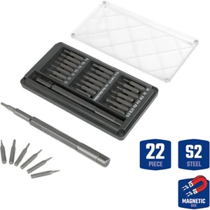 WP200511 22 Parça Profesyonel Manyetik Saatçi Tornavida Seti