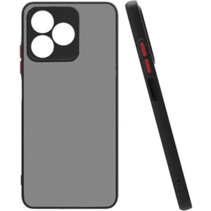 Realme C53 Kılıf Hux Arkası Buğulu Sert Mika + Ekran Koruyucu