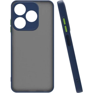 Tecno Spark 10 Kılıf Hux Arkası Buğulu Sert Mika + Ekran Koruyucu