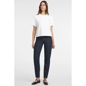 Kadın Boxy Mini Üçgen Logolu T-Shirt