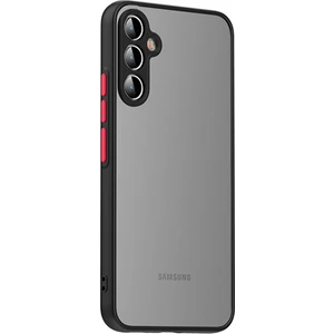 Samsung Galaxy A14 Kılıf Hux Arkası Buğulu Sert Mika + Ekran Koruyucu