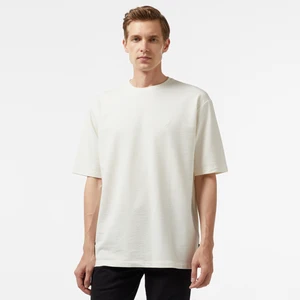 Nautıca Erkek Krem Oversize T-Shirt V45007T.1MA