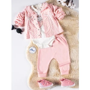 Kız Bebek Takım 0-6 Ay Açık Pembe