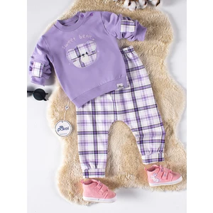 Kız Bebek Takım 6-12 Ay Lila